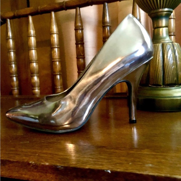 New NIB Rampage silver heels size 6.5 - Picture 6 of 9